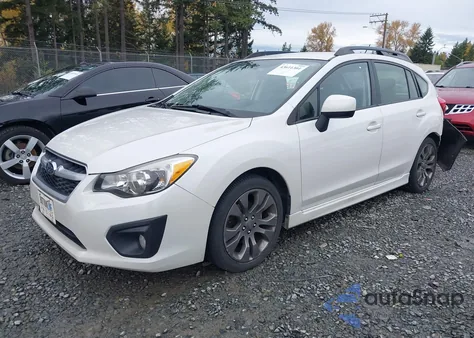 2014 Subaru Impreza 2.0I Sport Limited from USA, damaged, VIN JF1GPAR6XEH328936